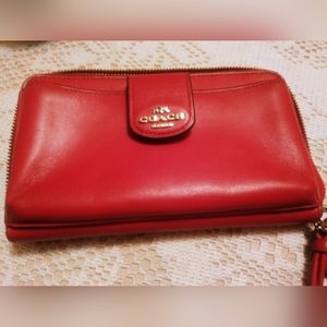 Coach phone case wallet